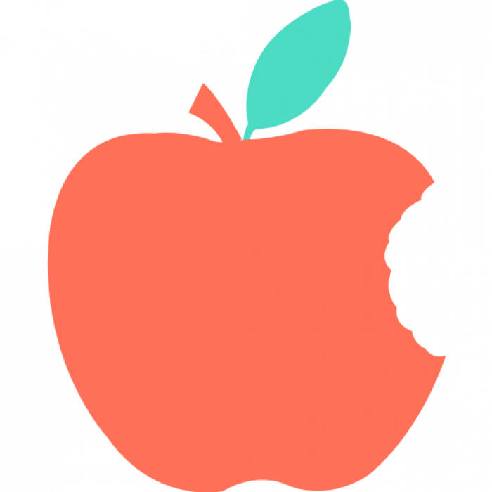 Apple Colorful Logo Emoji