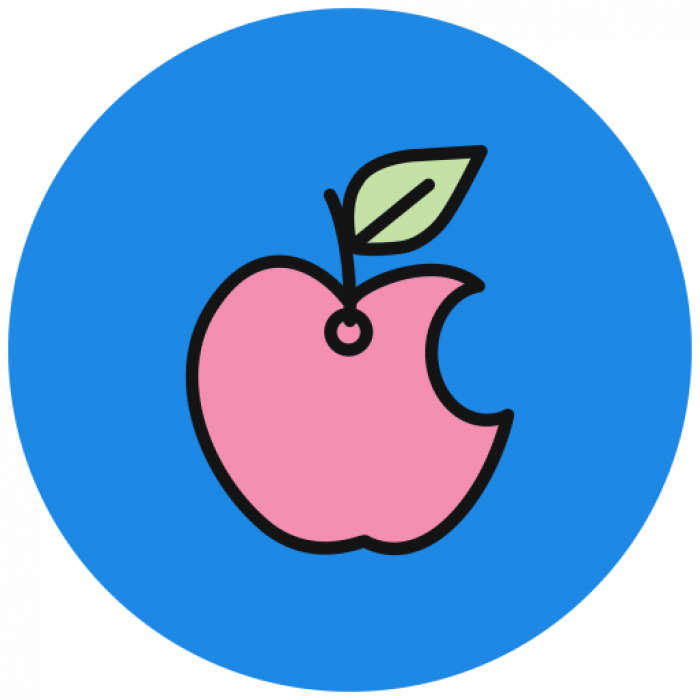 Apple Colorful Logo Emoji