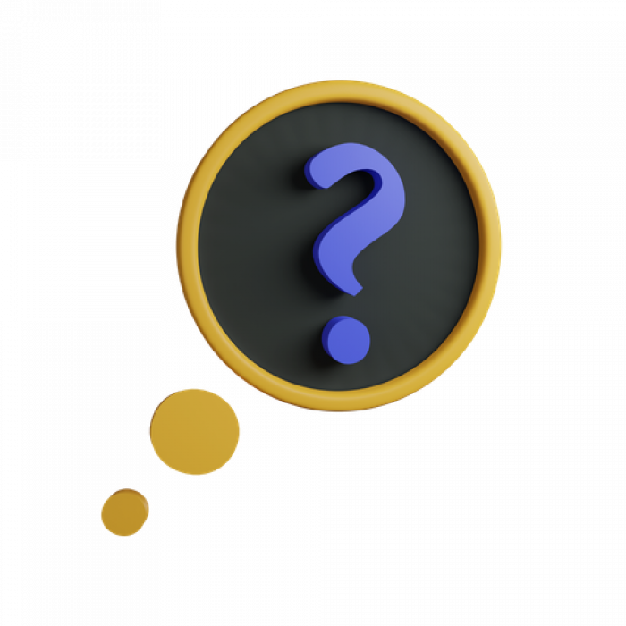 Question Mark PNG 3D