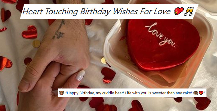 Heart Touching Birthday Wishes For Love