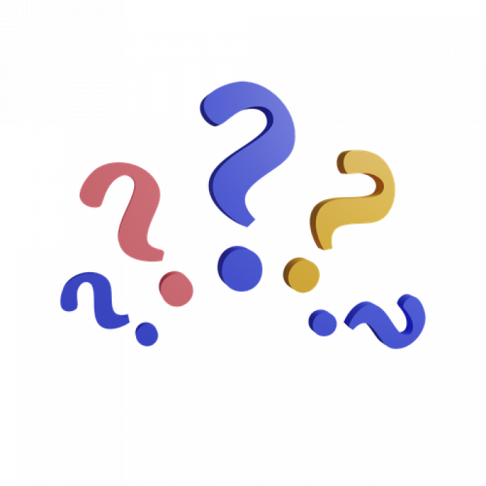 Question Mark PNG 3D