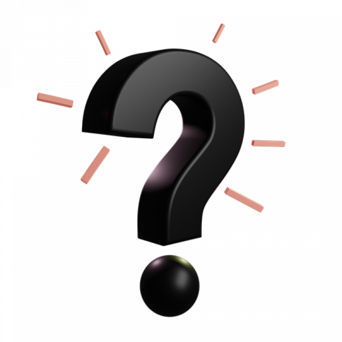 Question Mark PNG 3D