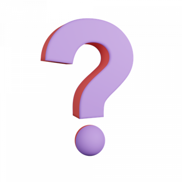 Question Mark PNG 3D