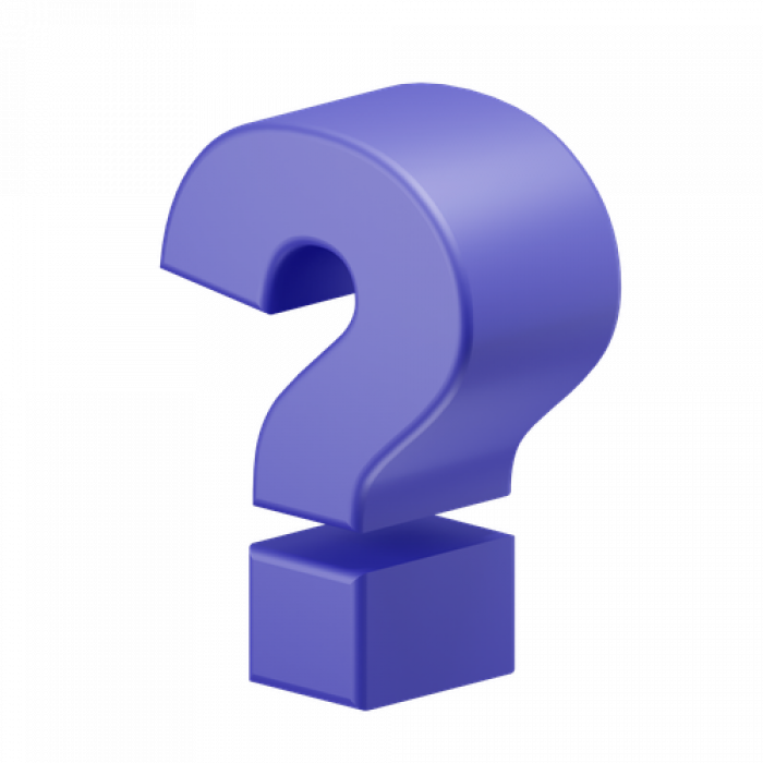 Question Mark PNG 3D