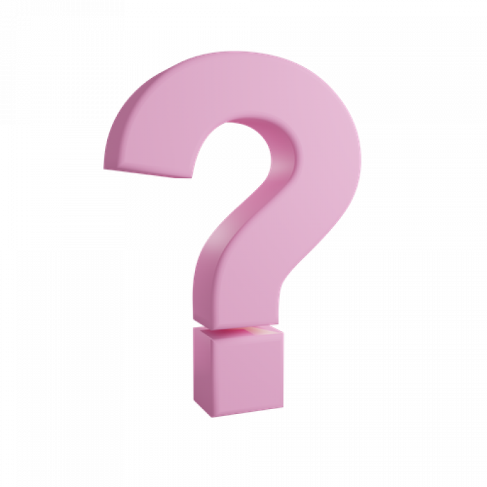 Question Mark PNG 3D