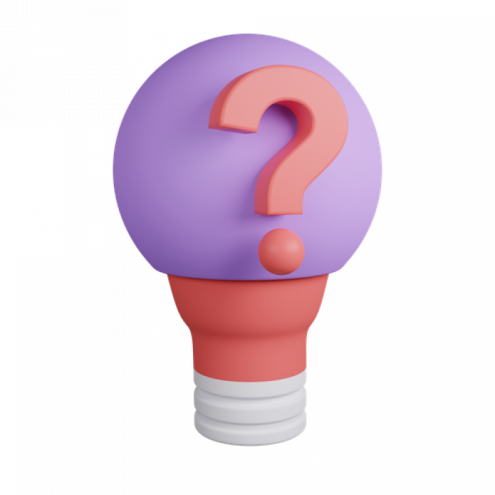 Question Mark PNG 3D