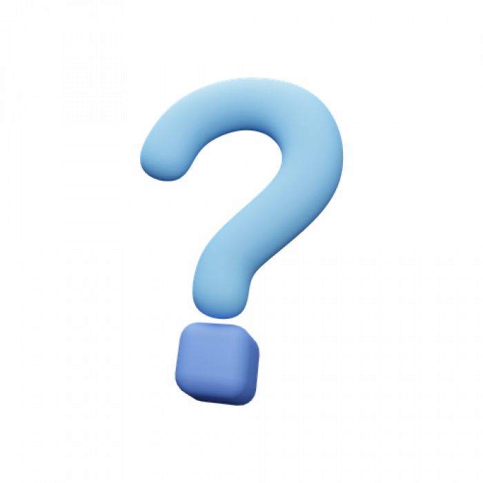 Question Mark PNG 3D