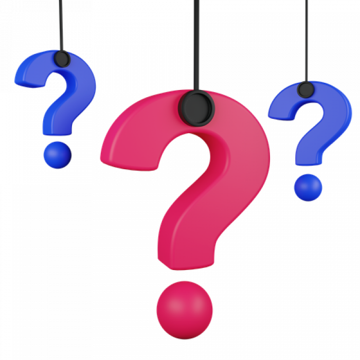 Question Mark PNG 3D