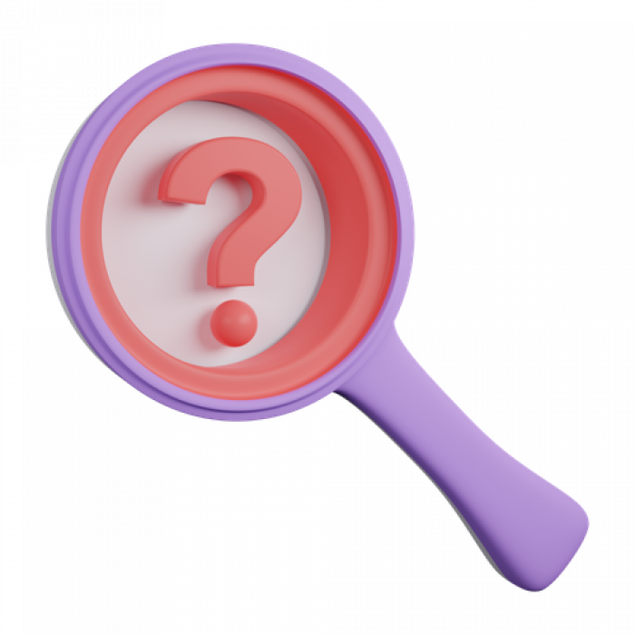 Question Mark PNG 3D