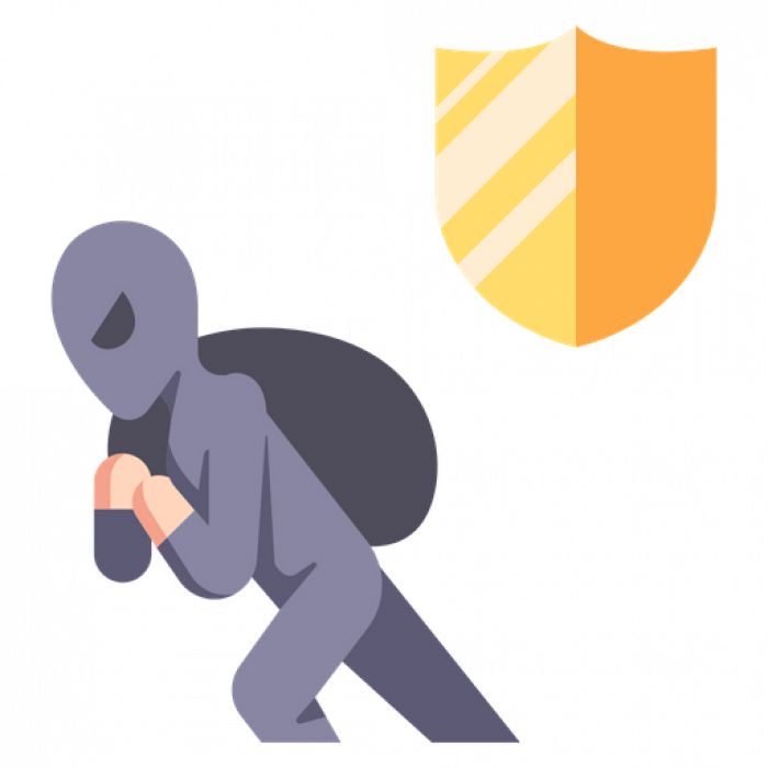 Robber Running Emoji